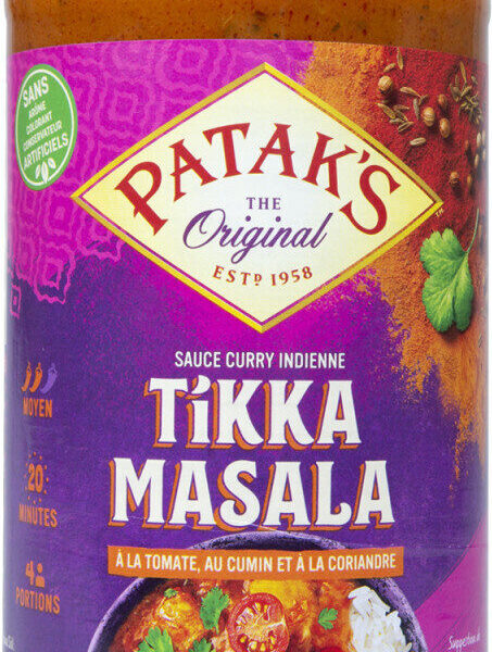 Patak’s Curry Sauce Tikka Masala 15 oz